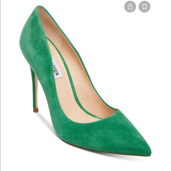 Steve Madden Shoes - EUC Steve Madden Daisie Pointed-Toe Pumps, Green
